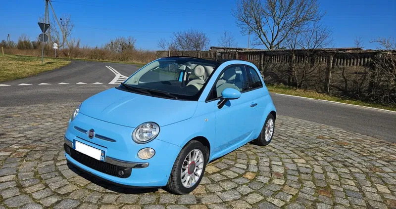 fiat chodzież Fiat 500 cena 18900 przebieg: 122373, rok produkcji 2014 z Chodzież